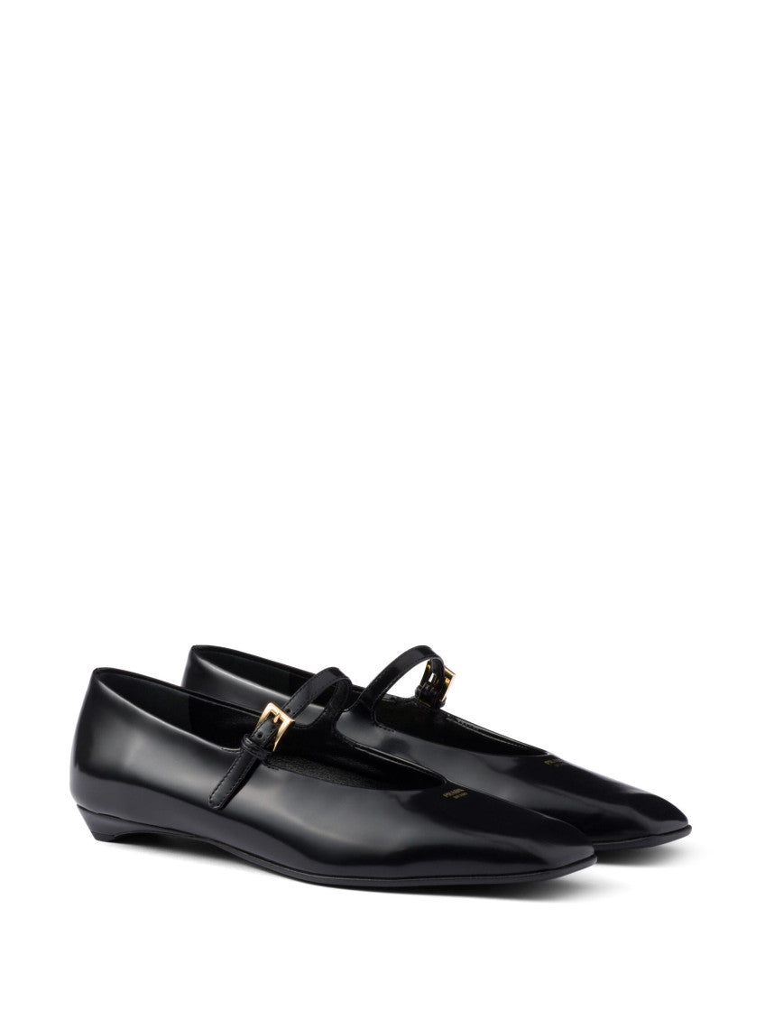 Black Mary Jane Ballet Flats 2