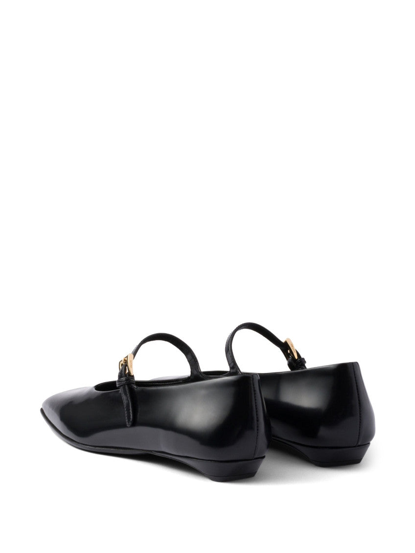 Black Mary Jane Ballet Flats 3