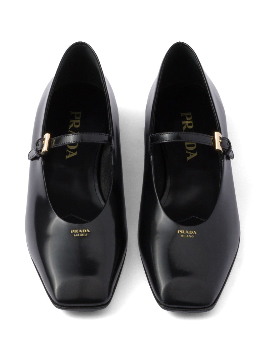 Black Mary Jane Ballet Flats 4