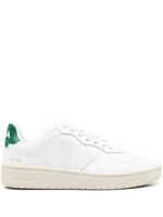White Lace Up Sneakers 1