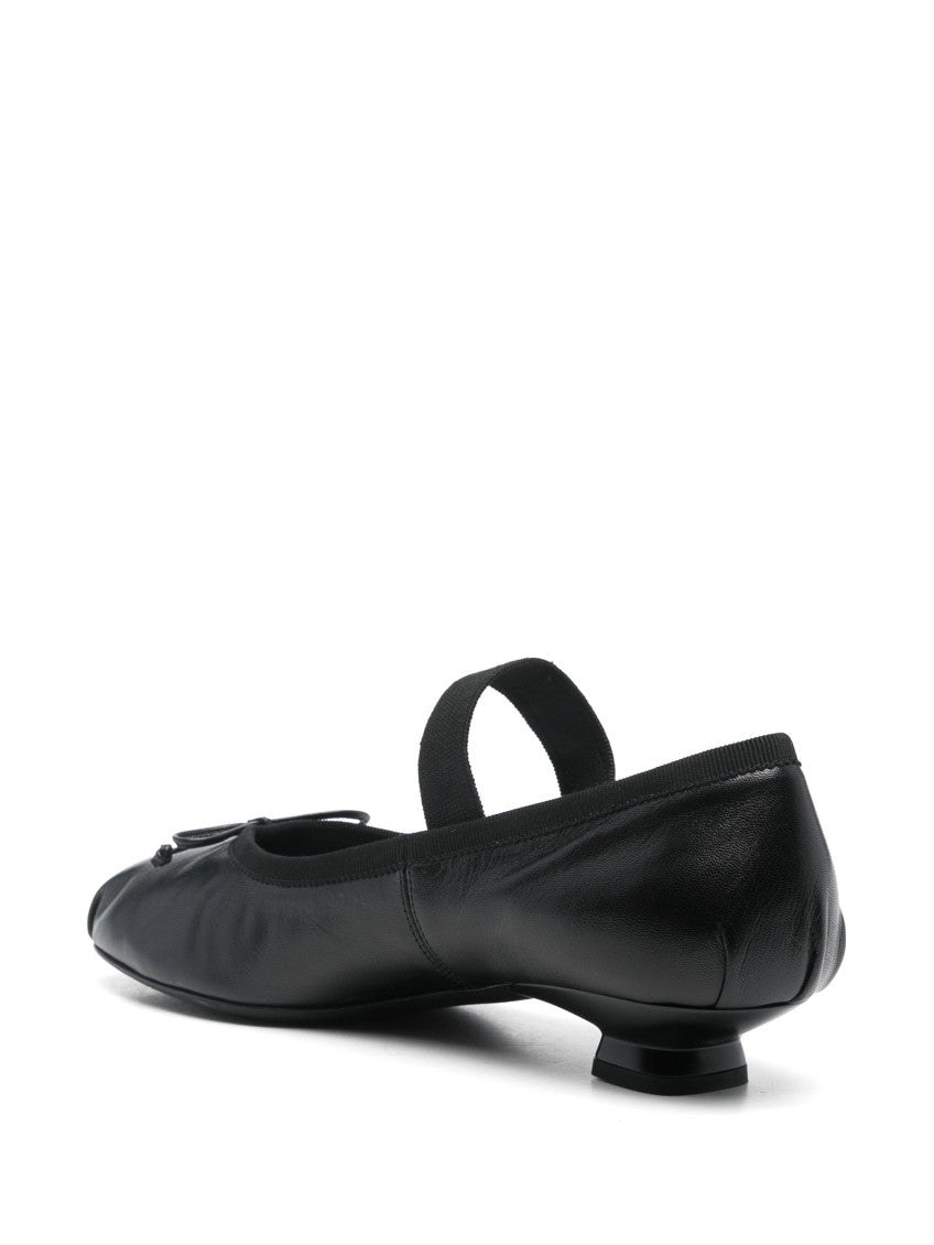 Black Leather Pumps 3