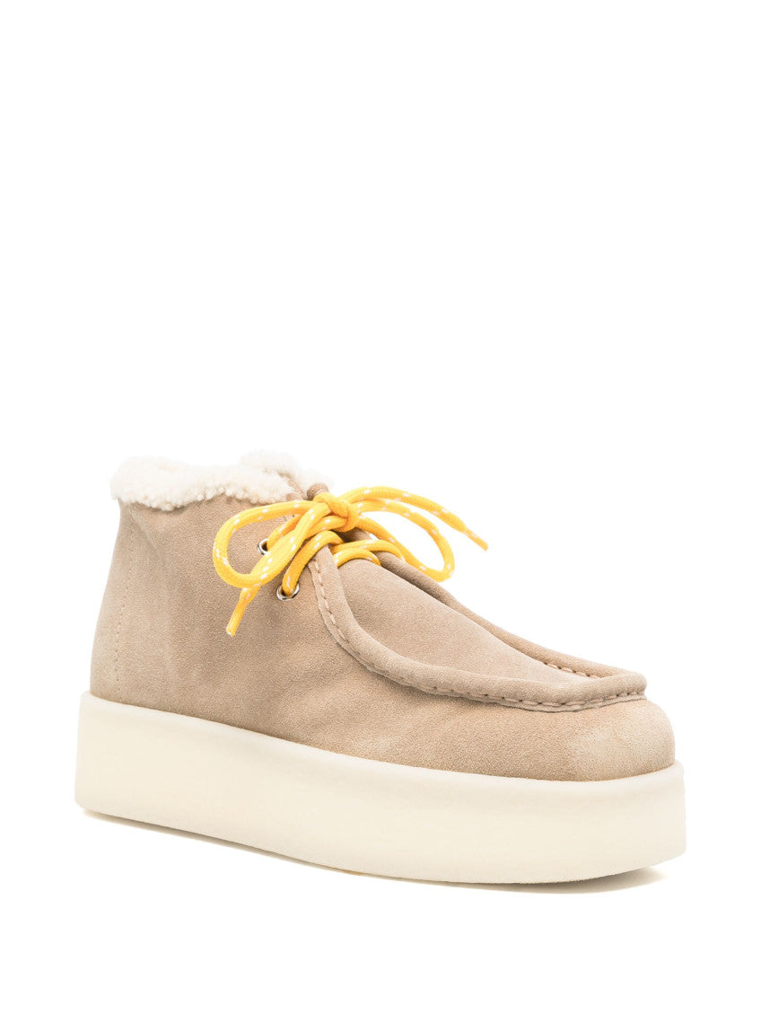Natural Suede Boots 2