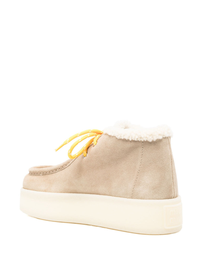 Natural Suede Boots 3
