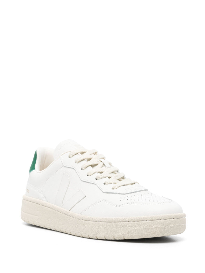 White Lace Up Sneakers 2