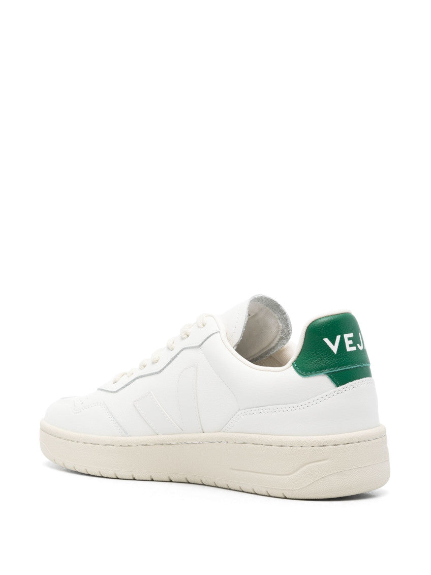 White Lace Up Sneakers 3