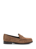 Brown Suede Loafers 1