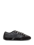 Black Perforated Sneakers 1