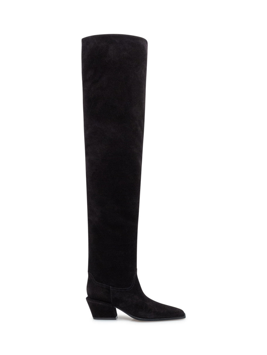 Black Over-the-knee Boots 1