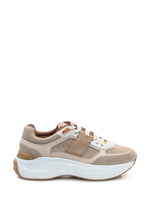 Beige Lace-up Sneakers 1