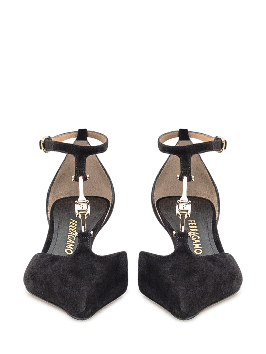 Black Ankle-strap Pumps 2