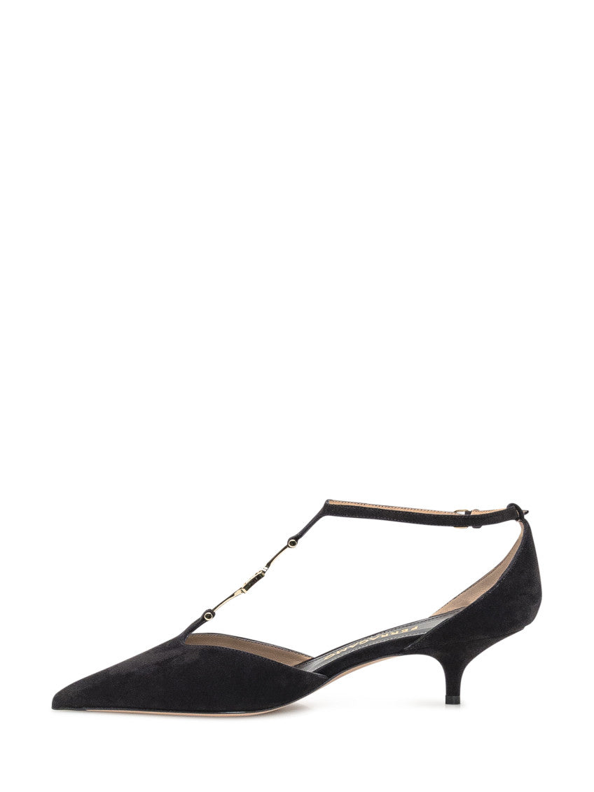 Black Ankle-strap Pumps 4