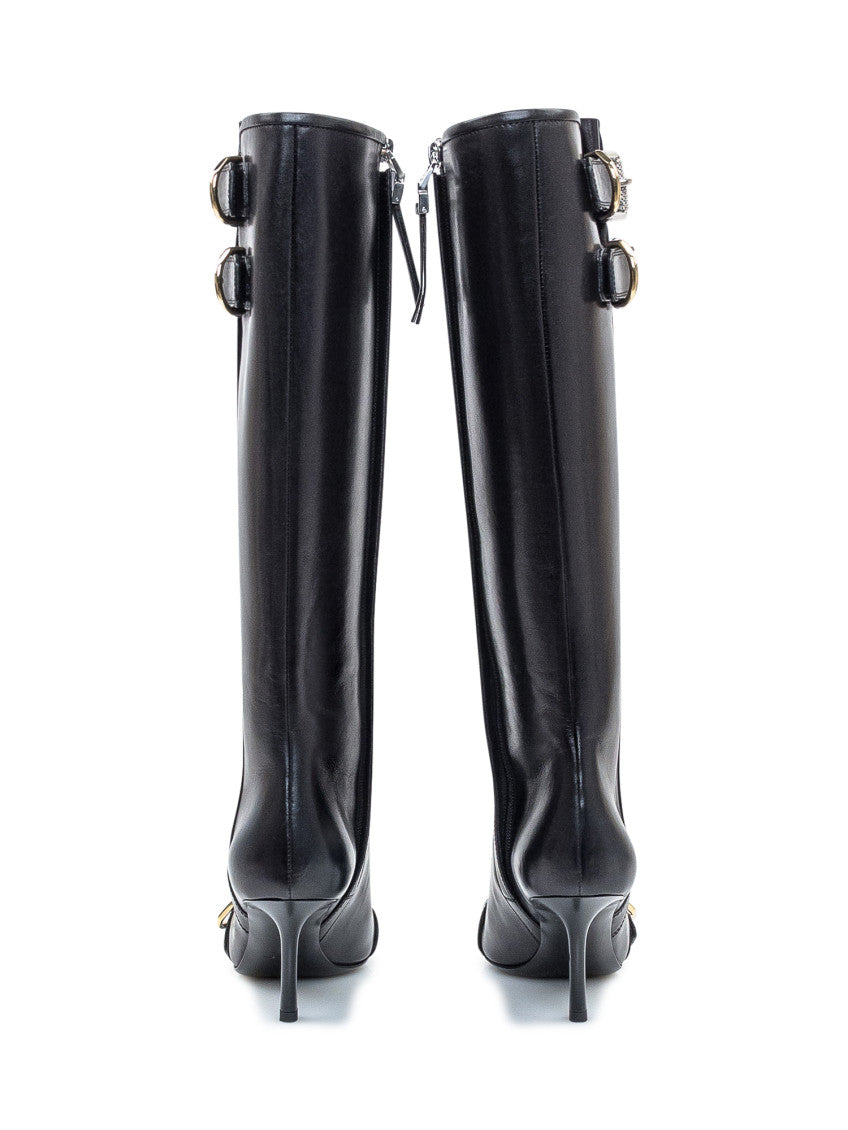 Black Leather Boots 4