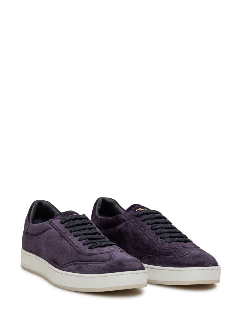 Blue Lace-up Sneakers 2