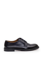 Brown Leather Lace-up Shoes 1