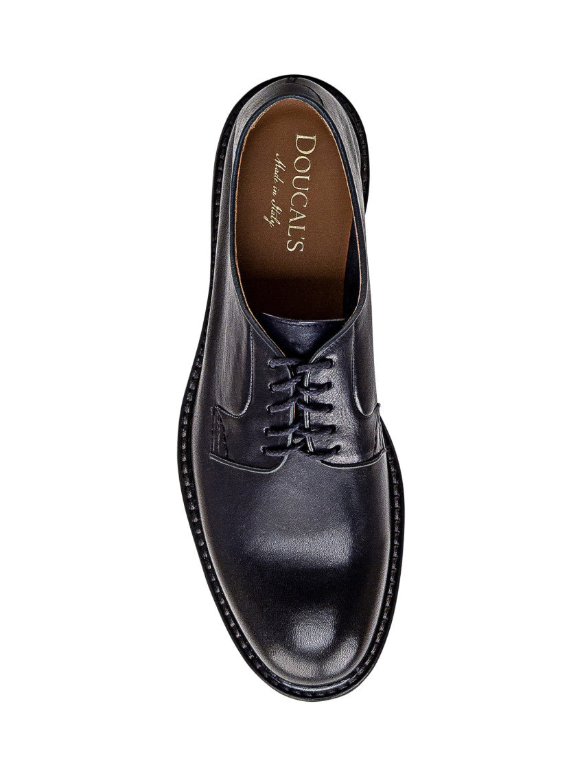 Brown Leather Lace-up Shoes 4
