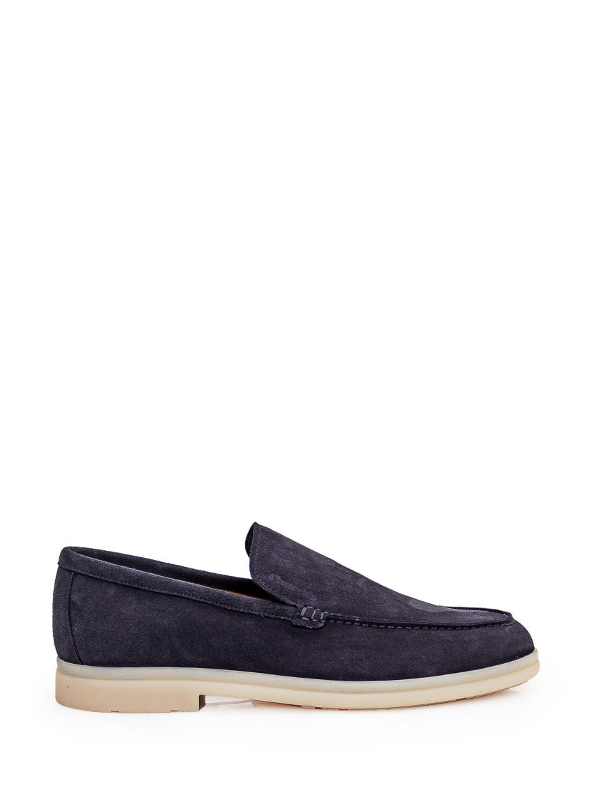 Blue Suede Loafers 1