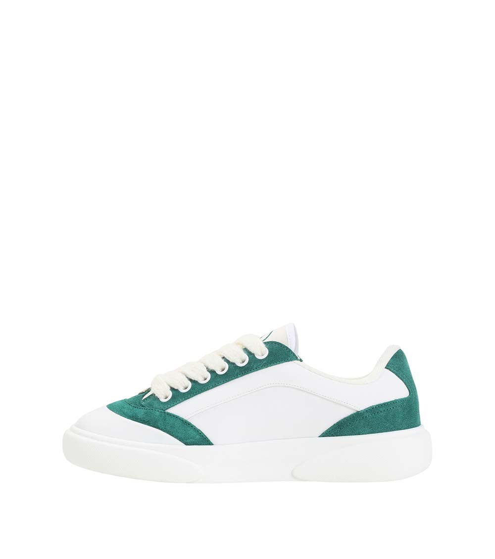 Green Color Block Sneakers 4