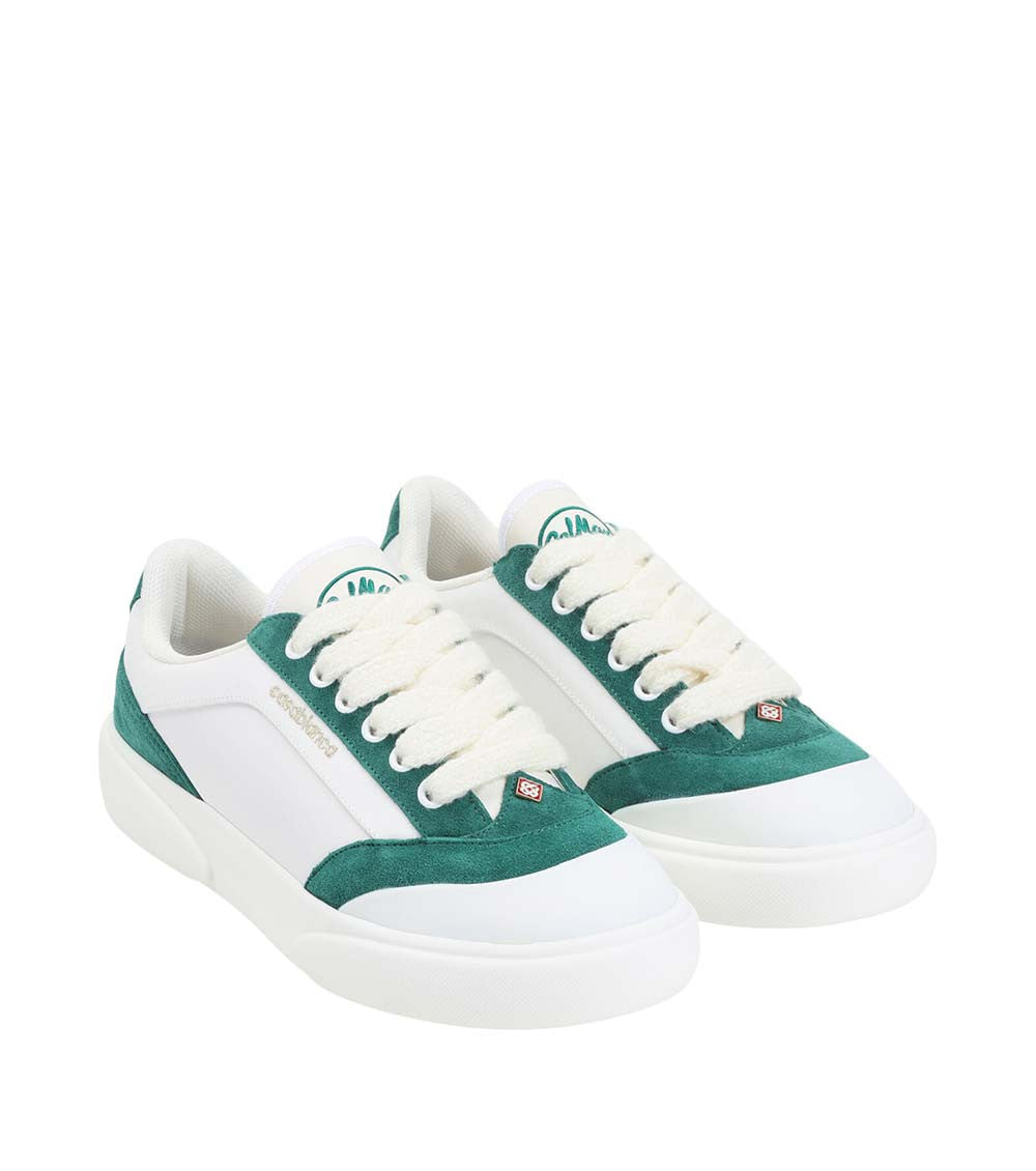 Green Color Block Sneakers 5