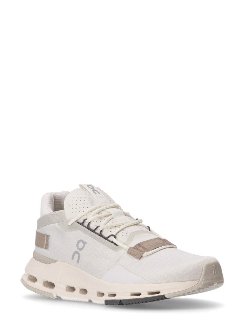 White Lace Up Sneakers 3