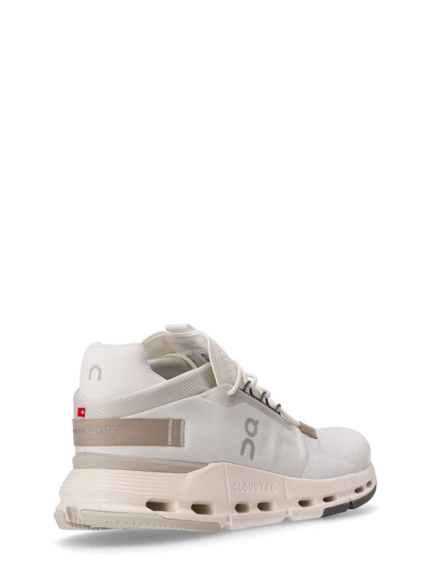 White Lace Up Sneakers 5