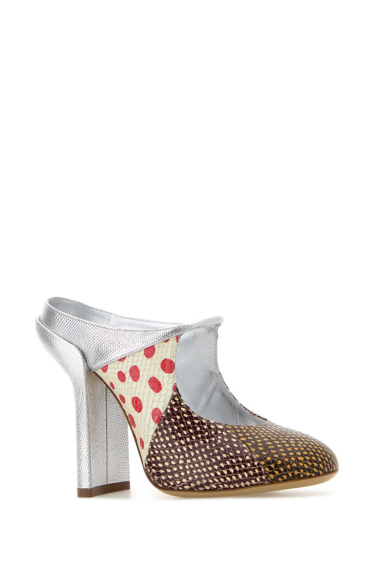 Multicolor Printed Mules 2