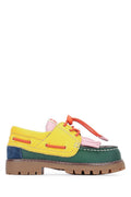 Kids Multi Color Leather Sneakers 1
