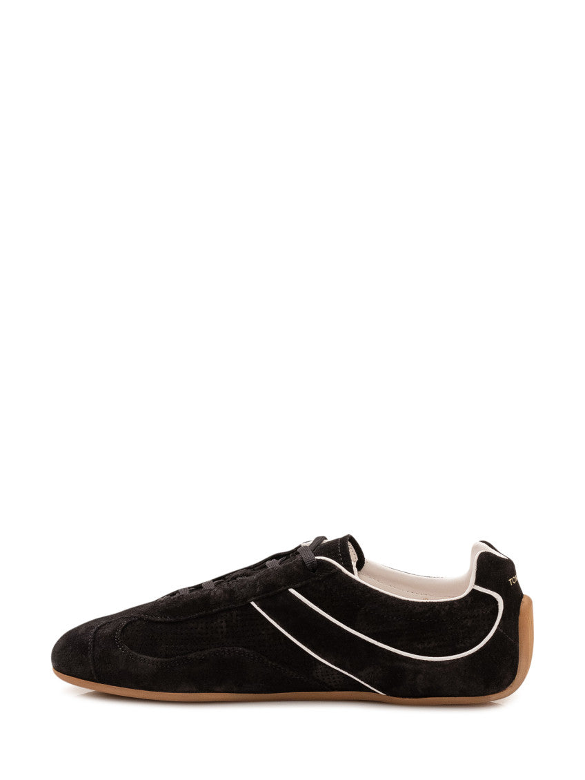 Black Solid Sneakers 4