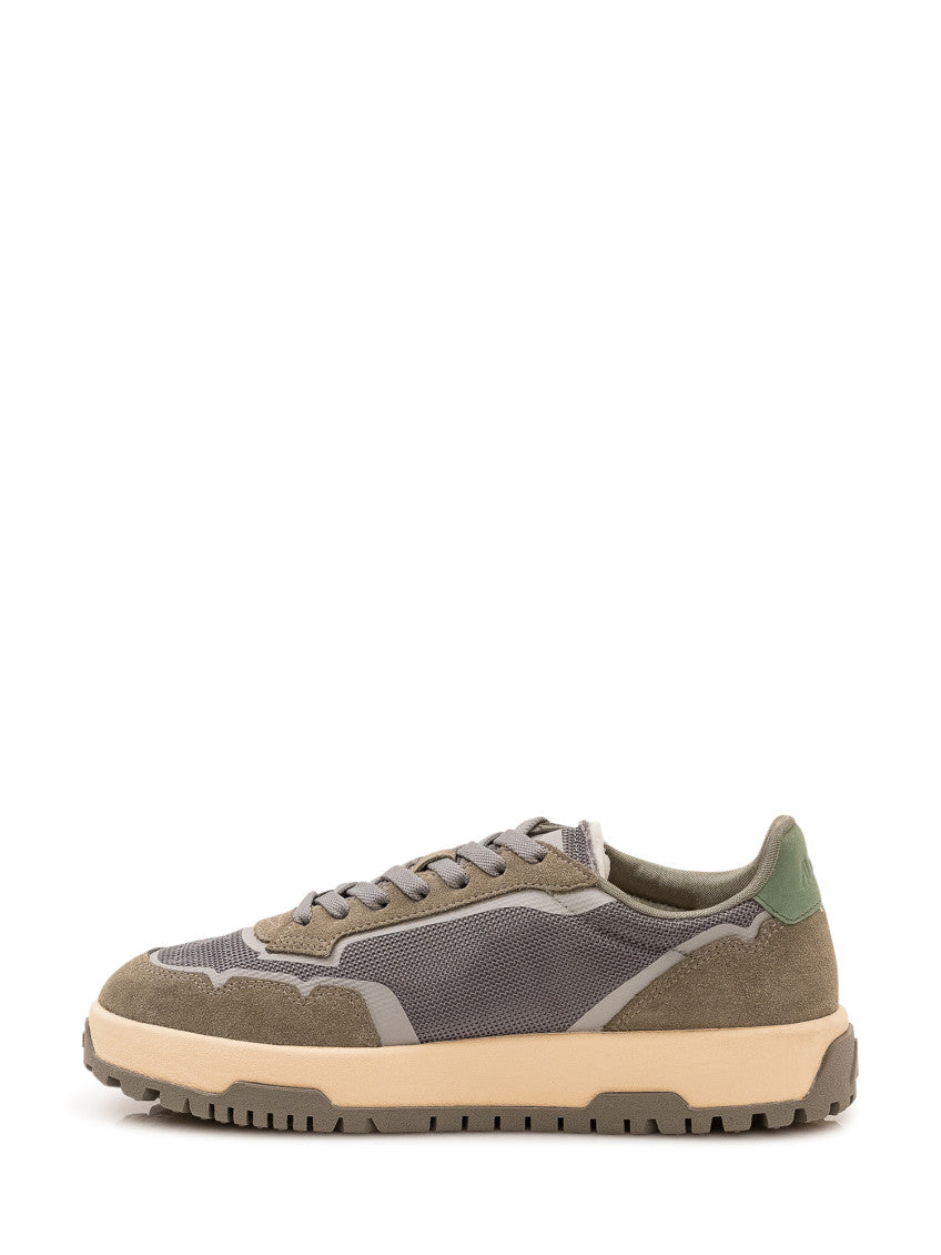Green Logo Low Sneakers 4