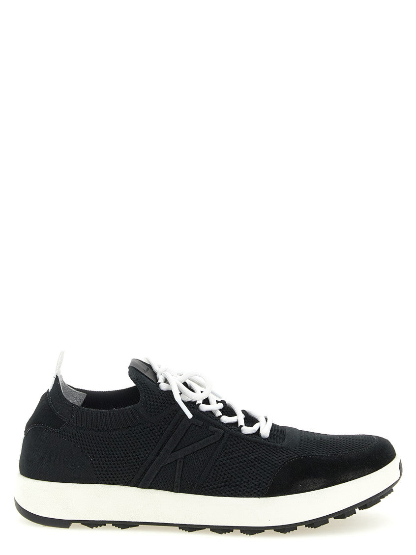 Black Lace-up Sneakers 1