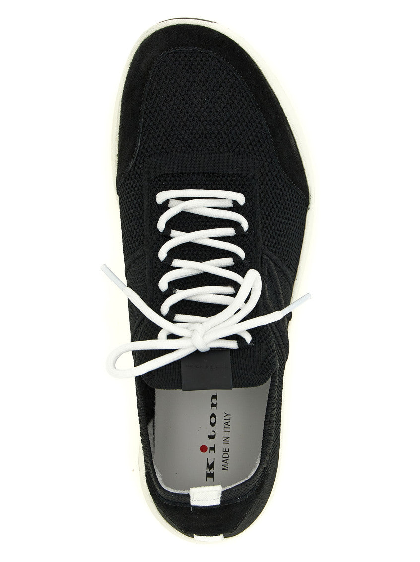 Black Lace-up Sneakers 4