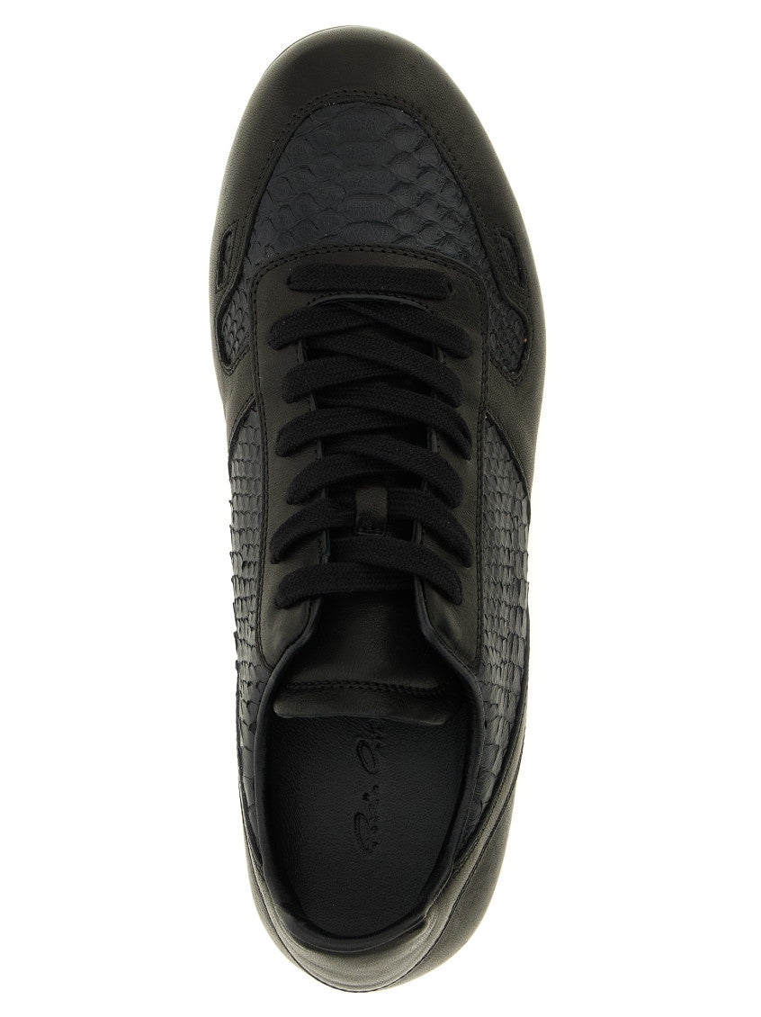 Black Leather Sneakers 4