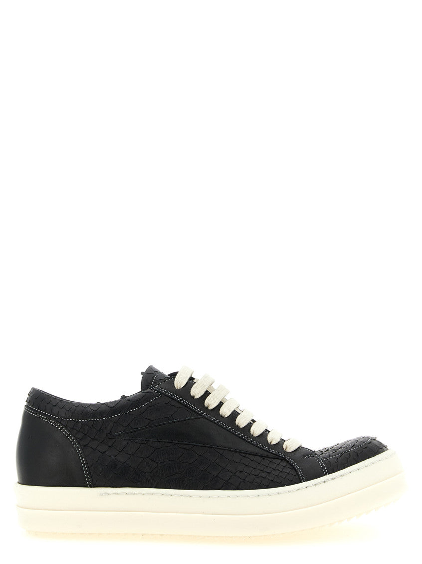 Black Lace-up Sneakers 1