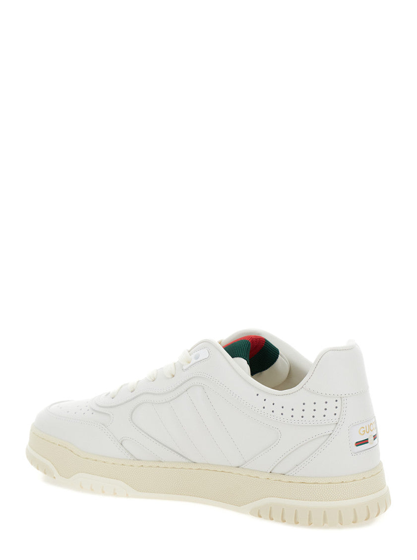 White Lace Up Sneakers 3