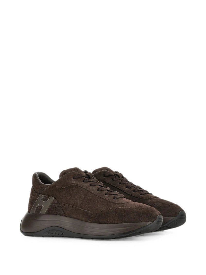 Dark Brown Hi-Light Sneakers 2