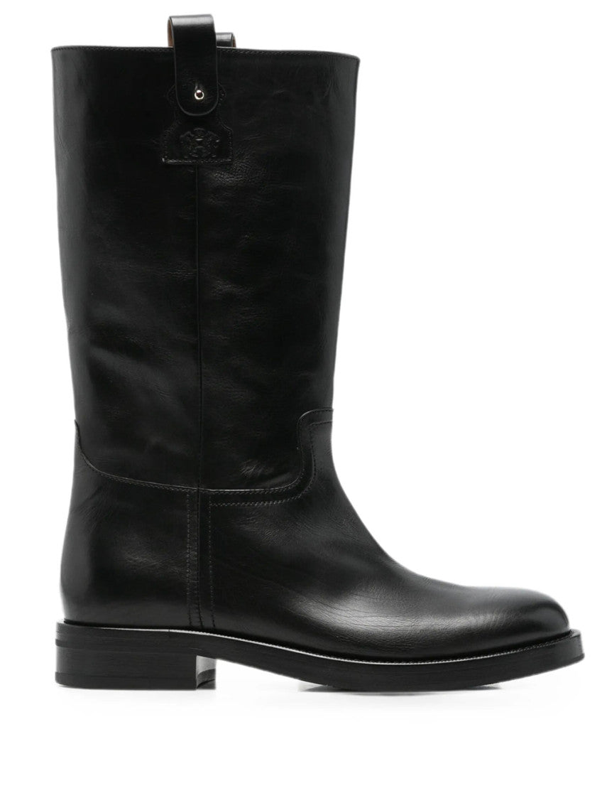 Black Leather Boots 1