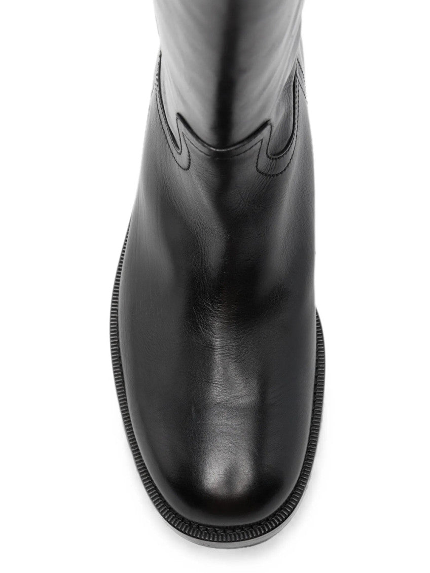 Black Leather Boots 4