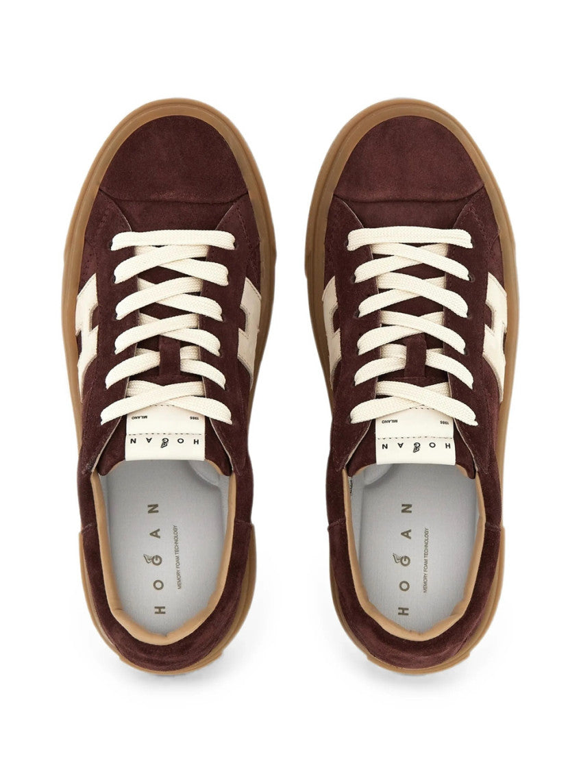 Brown Logo Sneakers 2