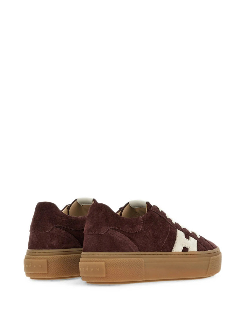 Brown Logo Sneakers 3