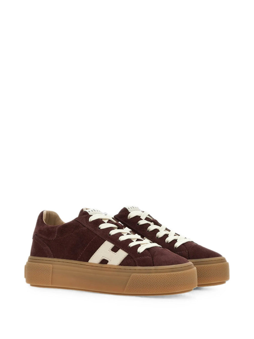 Brown Logo Sneakers 4