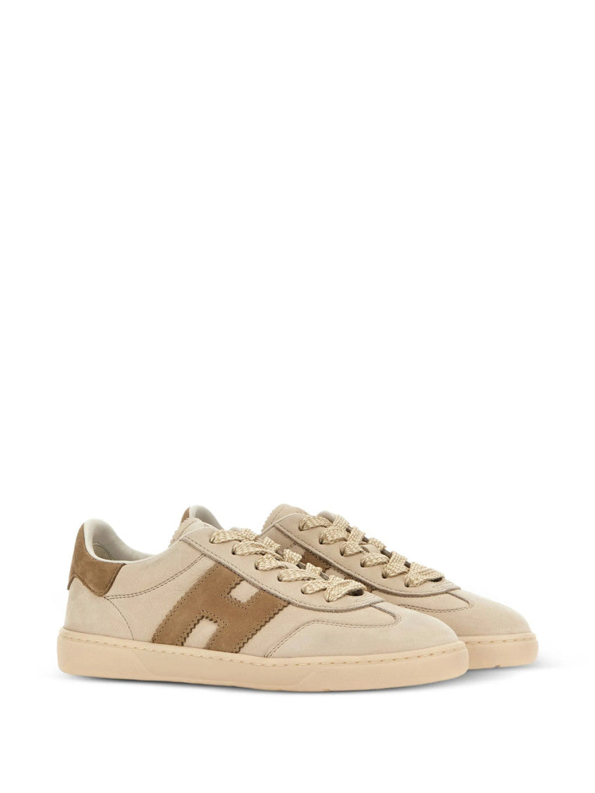 Beige Logo Cool Sneakers 2