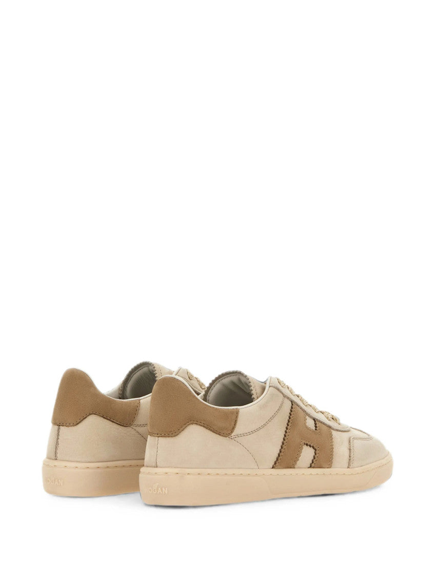Beige Logo Cool Sneakers 3