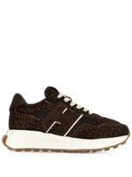 Brown Printed H641 Sneakers 1