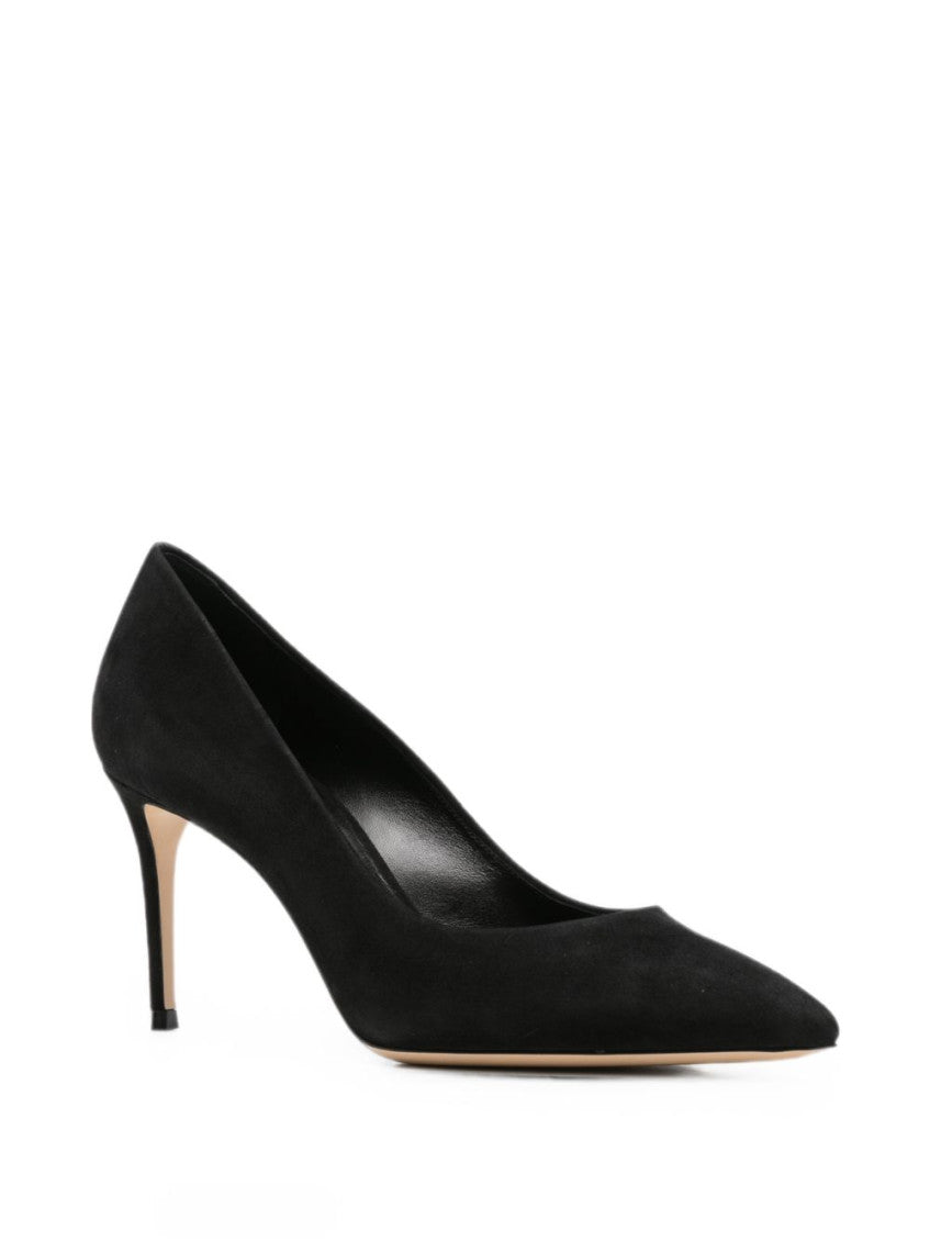 Black Slip-on Pumps 4