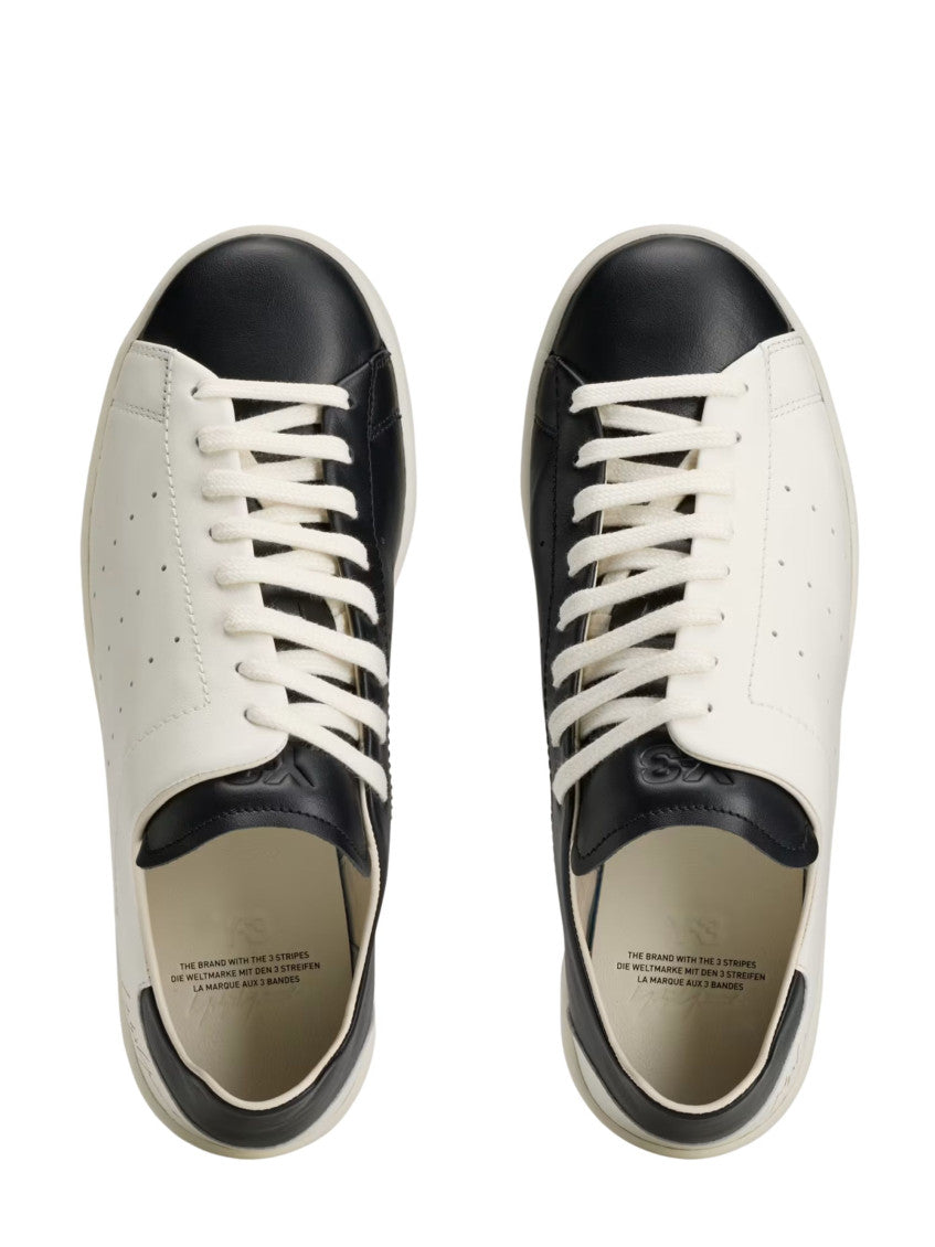 White Low-Top Sneakers 3
