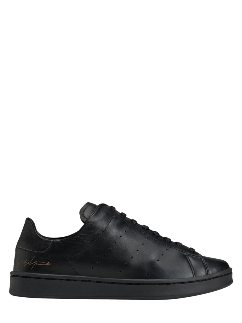 Black Leather Sneakers 1
