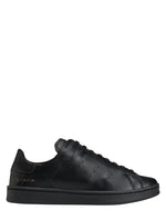 Black Leather Sneakers 1
