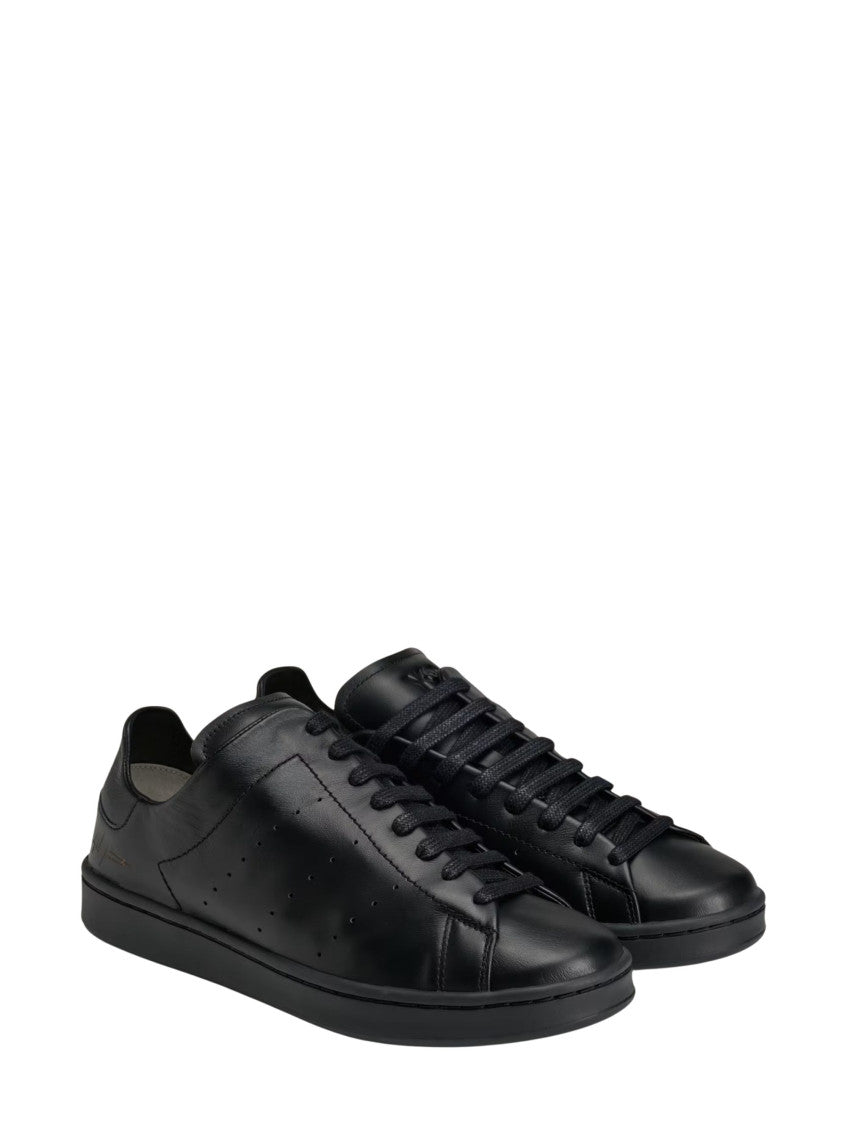 Black Leather Sneakers 2
