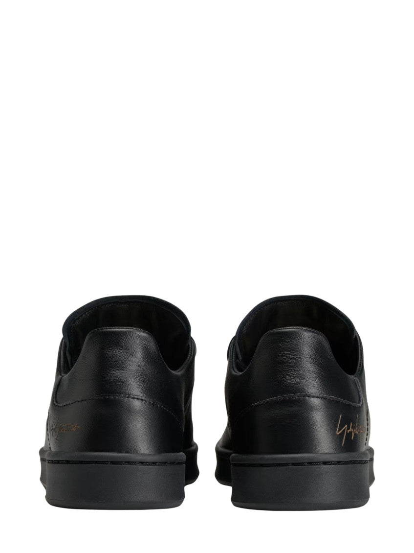 Black Leather Sneakers 3