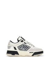 White Logo Collection Sneakers 1