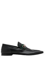 Black Leather Loafers 1